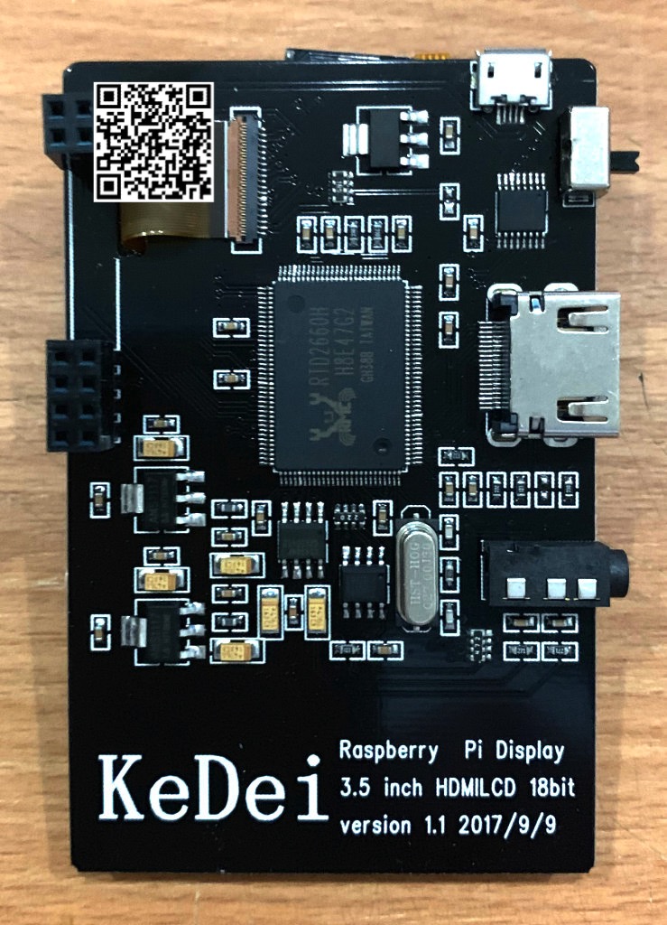 keidei raspberry pi display 3.5 inch hdmi lcd v1.1 wm